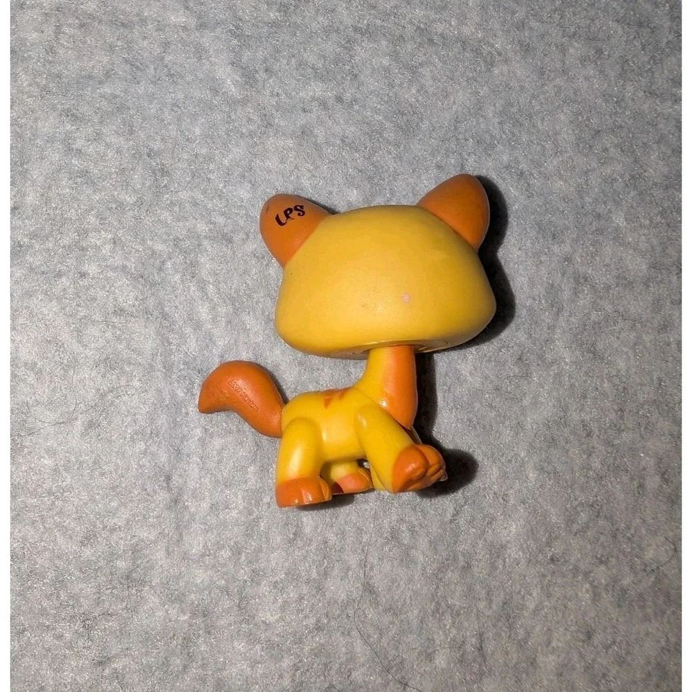 LPS #1137 LITTLEST PETSHOP ORIGINAL CHAT CAT Orange MAINE COON HASBRO‎